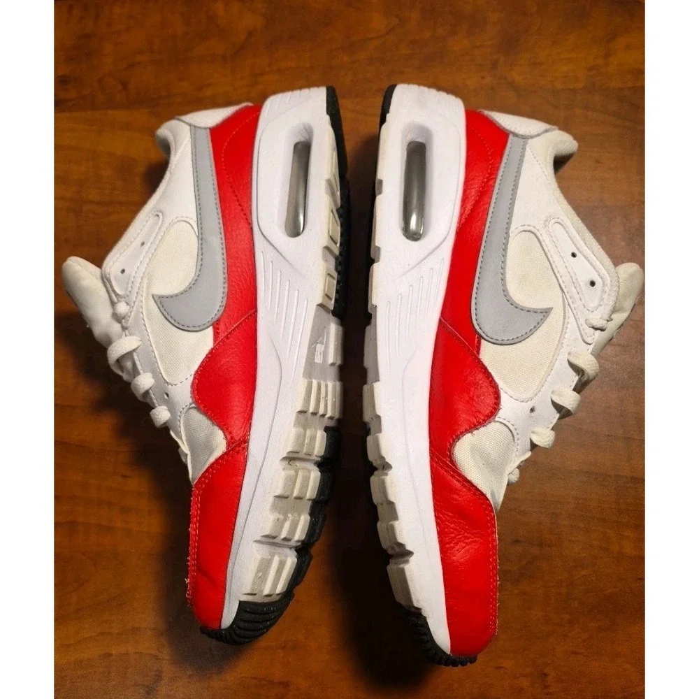 Nike Air Max SC White Red CW4555-107 Men's Size 8 Sports Running Sneakers Shoes